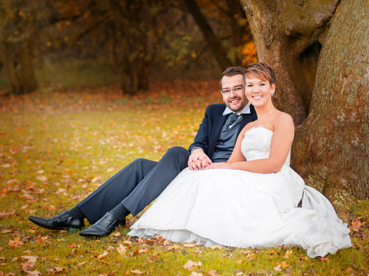 Hochzeit im Herbst